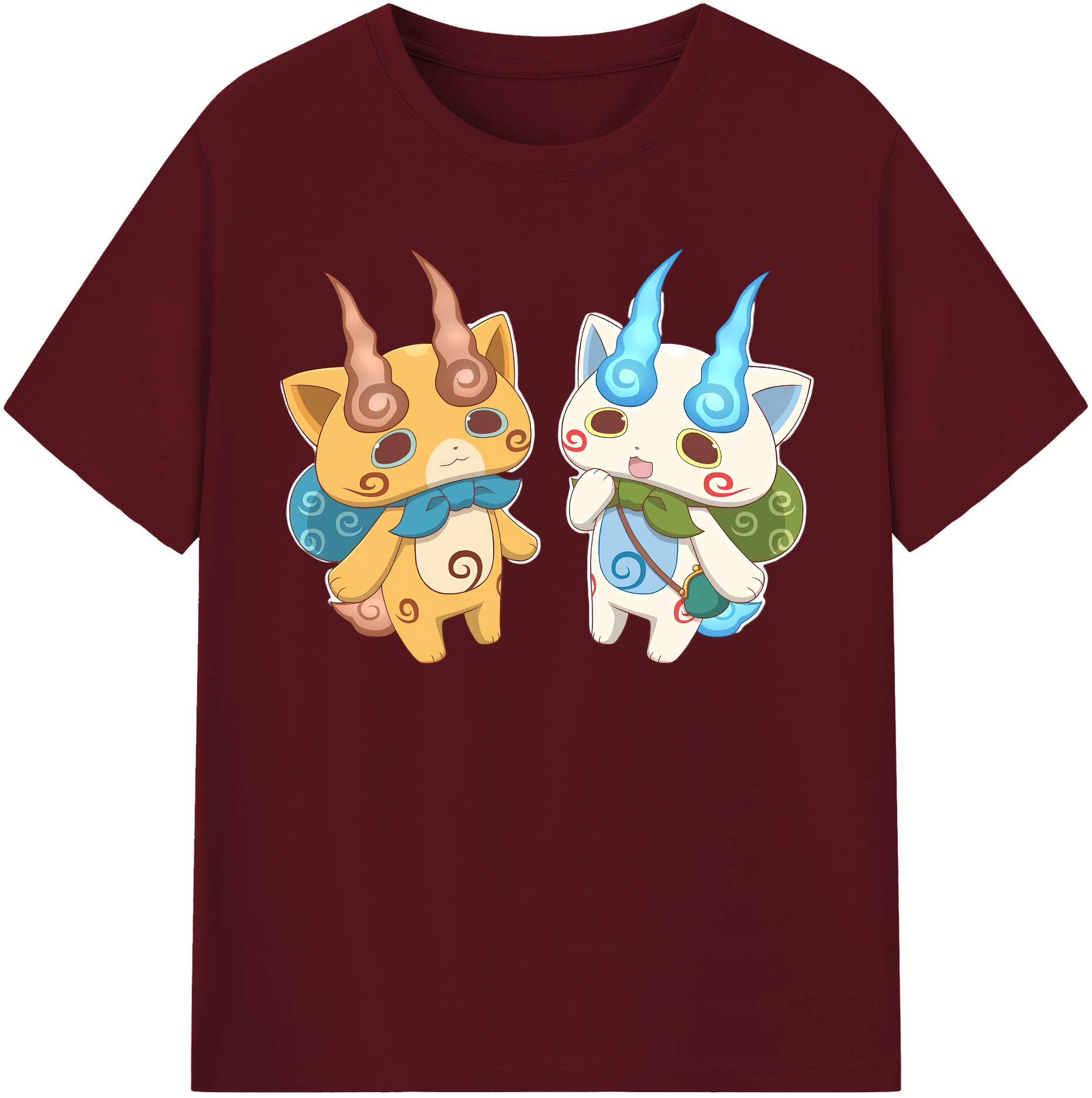 （画像用） 妖怪ウォッチ Yo-kai Watch 綿100％半袖Tシャツ（フロントプリント）